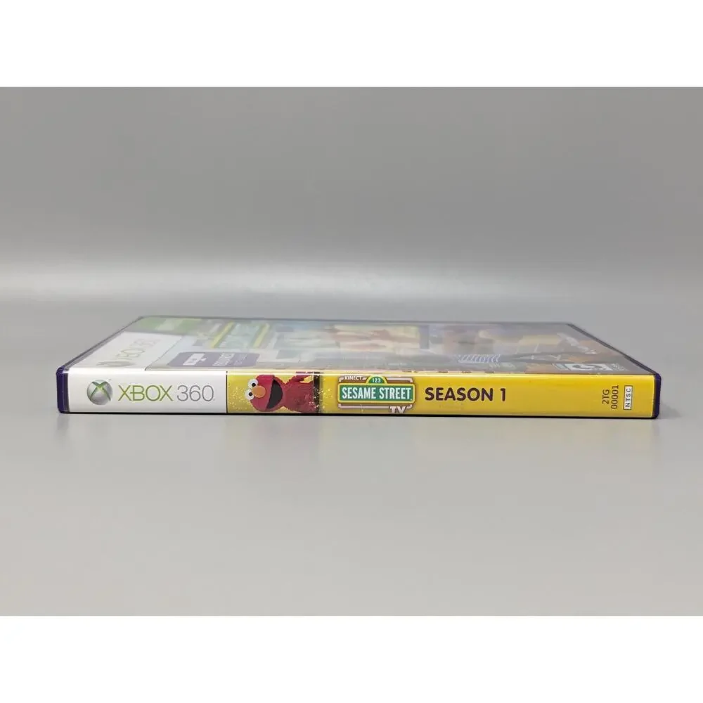 Sesame Street Season 1 Original Xbox 360 Replacement Case Only No Game